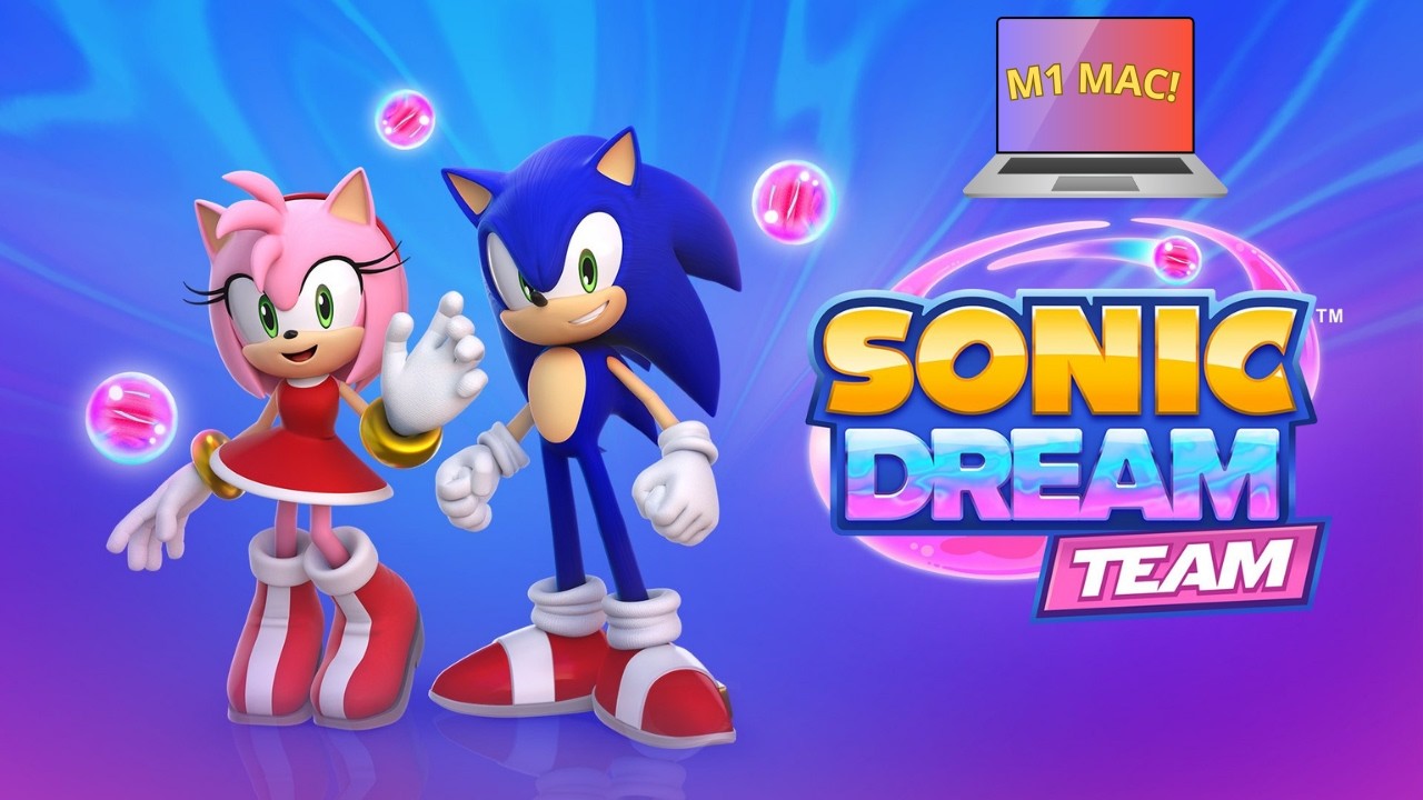 Gaming on Mac: Sonic Dream Team Gameplay on M1 MacBook Air