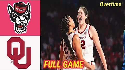 NC State Wolfpack vs Oklahoma Sooners  FULL GAME  Dec 3, 2025  Women's College Basketball