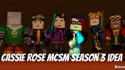 Cassie Rose Joins The ORDER OF THE STONE!! (Minecraft Story Mode season 3 idea) 