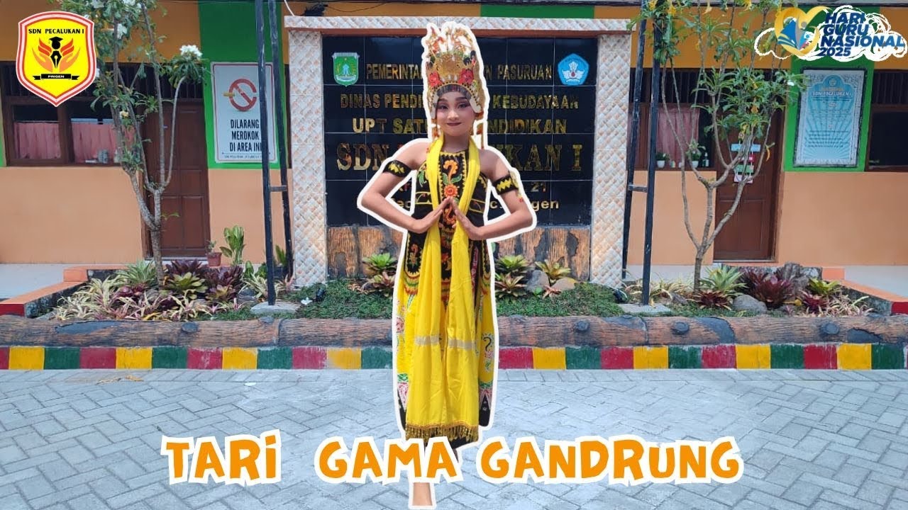 Tari Gama Gandrung dalam Rangka Memperingati Hari Guru tahun 2025