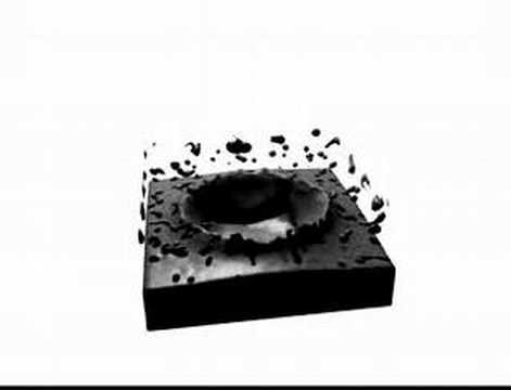 Bullet time fluids in blender