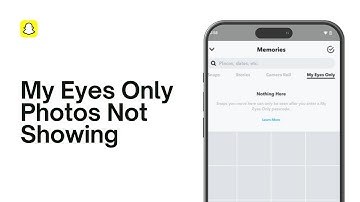 How to Fix Snapchat My Eyes Only Not loading 2024 | Snapchat My Eyes Only Photos Not Showing