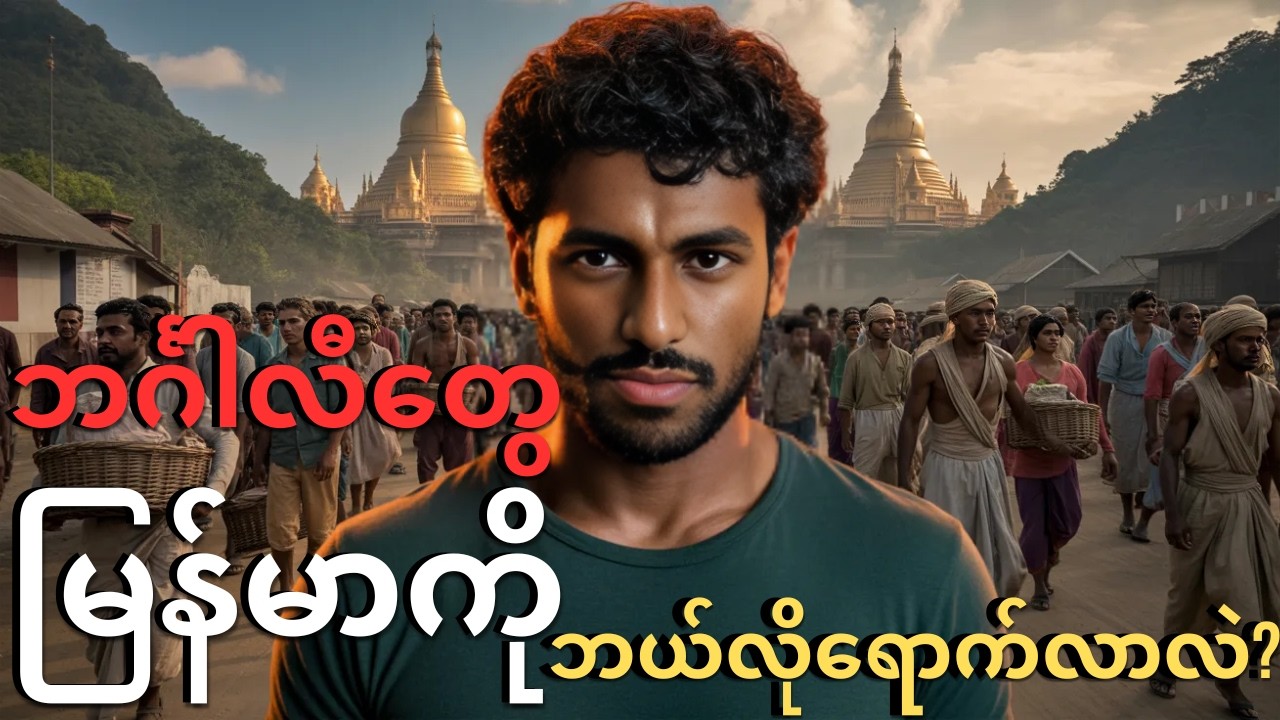ဘင်္ဂါလီလူမျိုးတွေ မြန်မာနိုင်ငံကို ဘယ်လိုရောက်ရှိလာလဲ?🚢🕌| Madhavan S