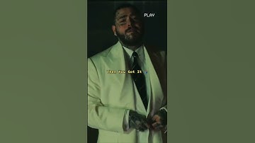 Thumbnail of Post Malone - Goodbyes (ft. Young Thug) | It Hit Deep When Post Malone Said… 💔