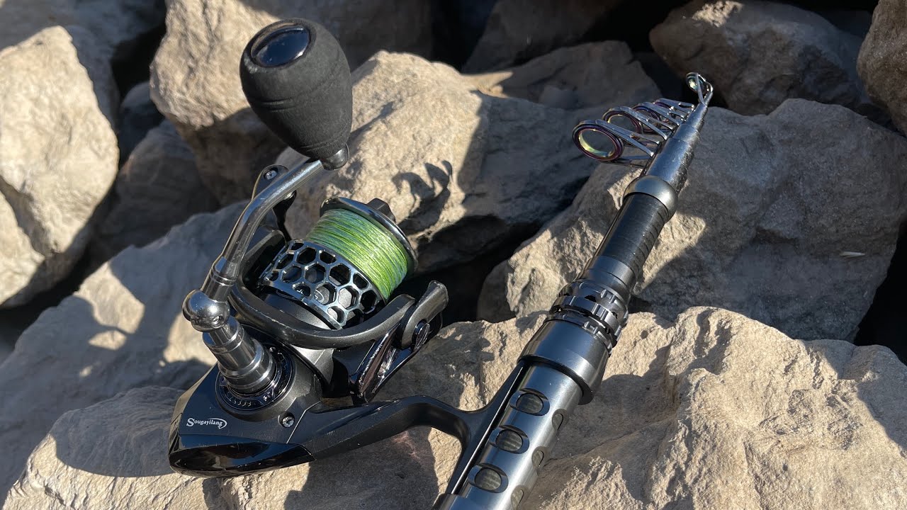 How to set up a reel and Rod for beginners 