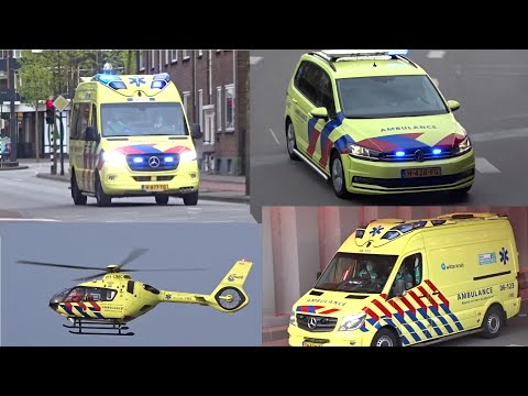 MMT, Lifeliner + ambu's met spoed naar ernstig ongeval Zutphen