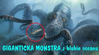 GIGANTICKÁ MONSTRA z hlubin oceánu natočená na kameru