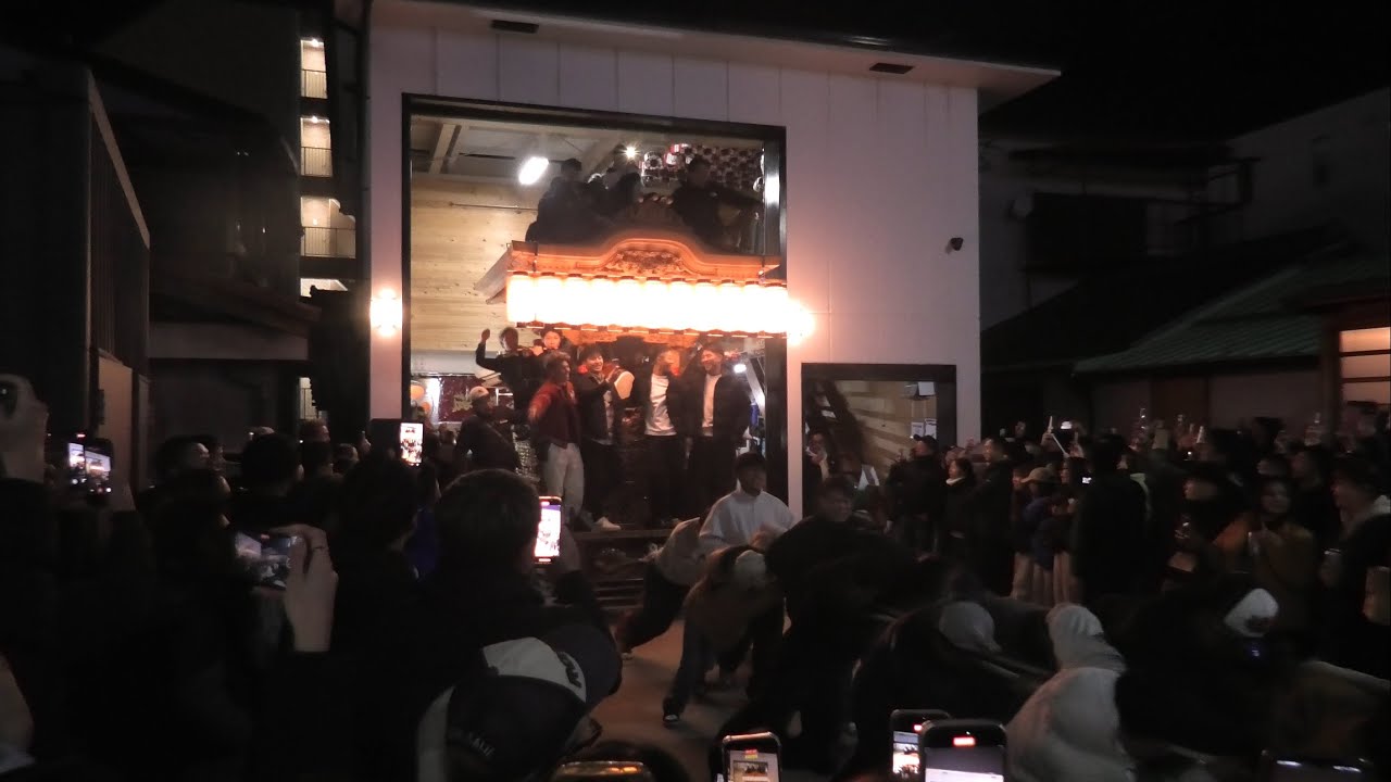 令和七年度〜令和八年度 野田区カウントダウン小屋前 曳行