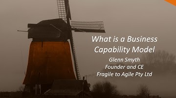What is a Business Capability Model