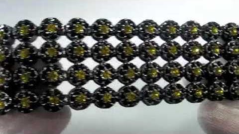 Bling Bling Cluster Bracelets  2 3 & 4 Rows of Cluster Ice Links