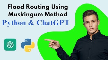 Flood Routing using ChatGPT & Python | Muskingum Hydrological Approach
