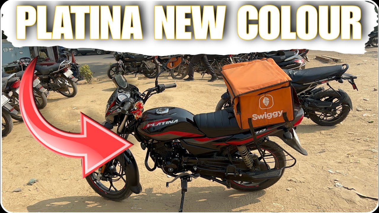 Bajaj Platina 110 New Colour ! ✨