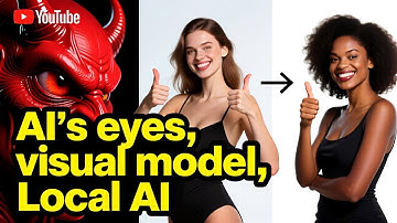 How to use AI eye vision model qwen-vl? Local AI