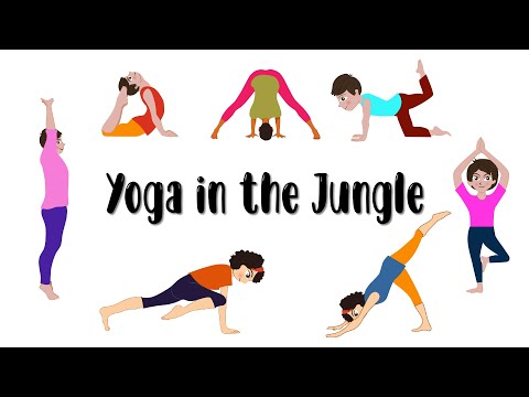 Yoga Poses for Strength & Balance | Easy Animal Poses for Kids | The Yoga Guppy Asana Series