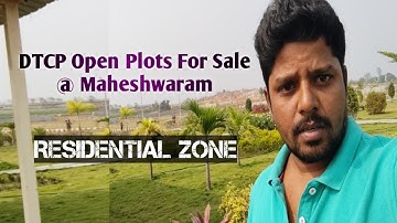 Maheshwaram DTCP Open Plots For Sale || Residential Zone || #Maheshwaram || #Tukkuguda #Mansanpally