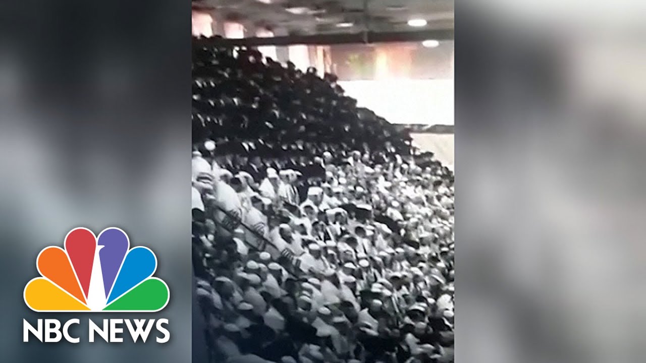 Watch: Bleachers Collapse During Jewish Festival In West Bank Synagogue