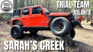 Exploring Sarah's Creek with Trail Team Atlanta, Clayton GA