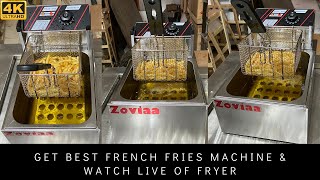 French Fries machine - Electric Fryer AS-81 Demo