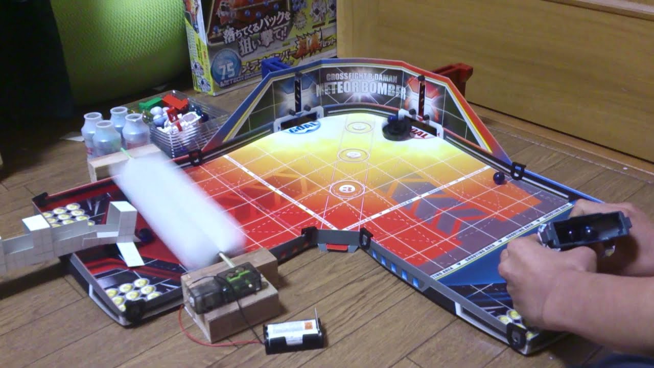 ビー玉反射装置V2 クロスファイトビーダマン - YouTube