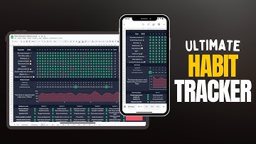 Habit Tracker in Google Sheets - Track Habits & Goals | Productivity Spreadsheet Tutorial