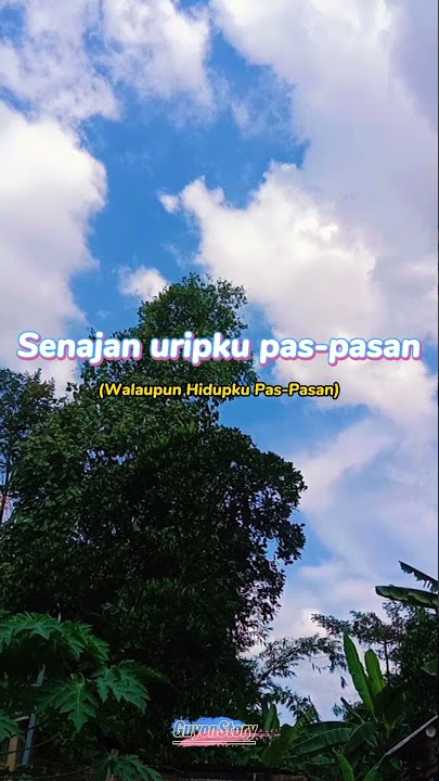 StoryWA Lagu Cerita Loro