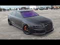 1250HP Audi RS6 5.0 V10 BiTurbo Sedan HPT - Start, Top Speed, Drag Racing, Pure Sound!