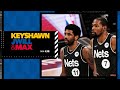 How Kyrie Irving is impacting Kevin Durant's status with the Nets | Keyshawn, JWill & Max