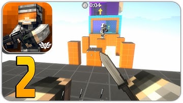 Pixel Strike 3D - Death Run for the First Time (Gameplay Walkthrough Part 2)