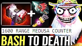 🔥 Sniper BASHER IS BACK — God MID 1600 Range Bash To Death 100% Medusa Counter Dota 2 Pro