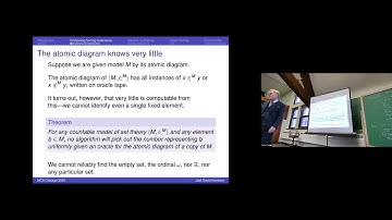 Set-theoretic forcing as a computational process - Joel David Hawkins (Notre Dame)