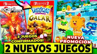 2 NUEVOS JUEGOS CONFIRMADOS - NUEVA PROMO POKÉMON VIENTO Y OLA! - pachi66