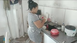 Limpando A Cozinha Deixei Tudo Limpinho Mostrei Pra Vocês