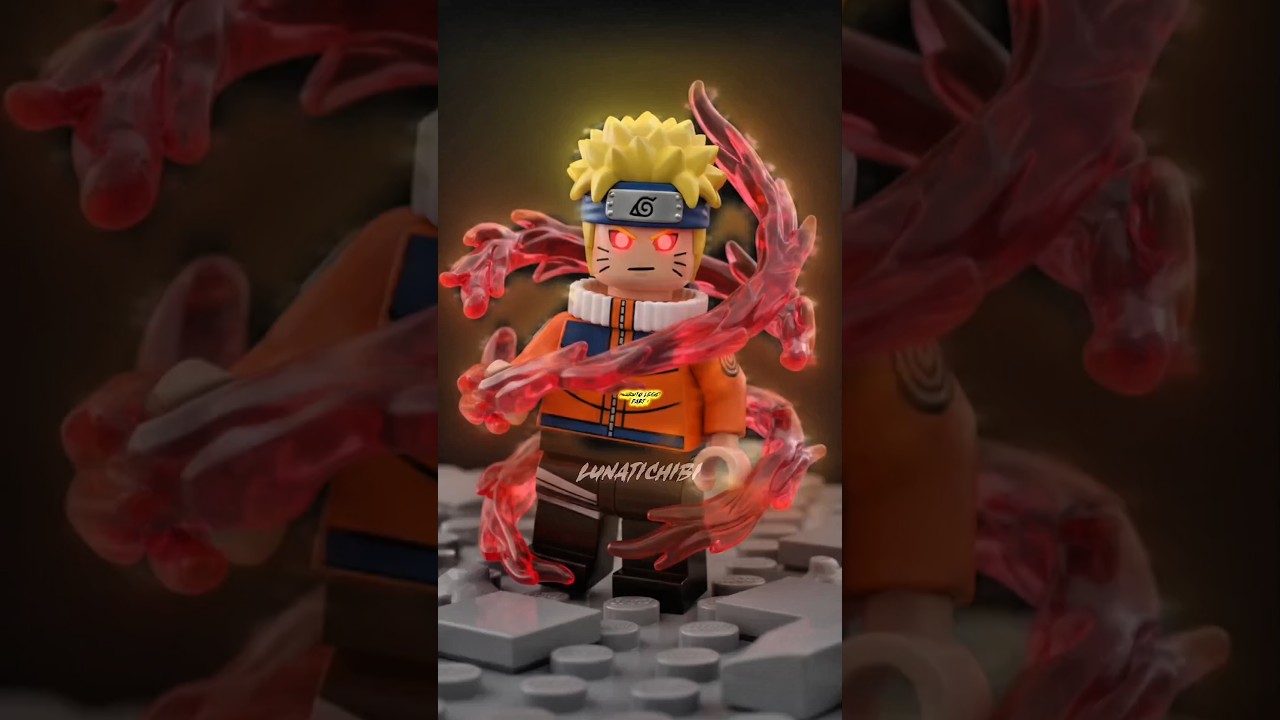 "When Kyubi Meets Ichibi — LEGO Showdown!"