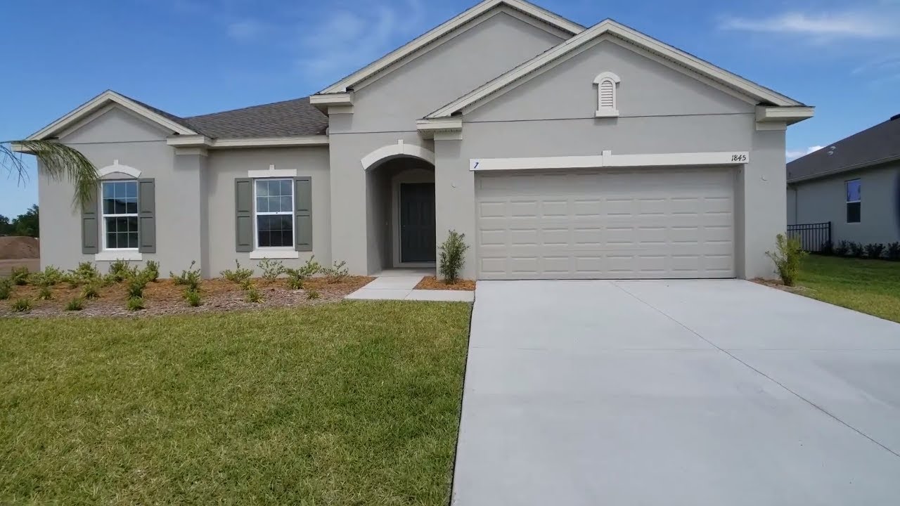 St. Cloud New Homes Amelia Model Orlando Home Finders YouTube