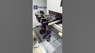 Vision-Guided Automatic Glue Dispensing Machine | Precision for Filter Cartridge Production