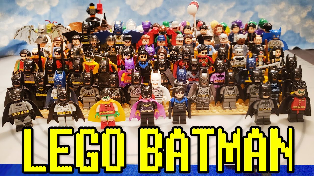 Lego Batman Collection Showcase - Lego Dark Knight, Animated Series, Lego Batman Beyond & More