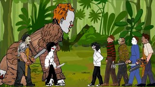 IT Pennywise, Jeff, Leatherface vs Michael, Jason, Freddy Krueger, Jeff, Leatherface | Episode 65