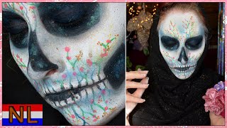 Lente Maar Dan... Creepy?? Schedel Facepaint Tutorial