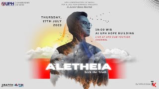 Aletheia - A Junior Bass Recital by Tefilio Kristian - Thursday, 27th July 2023