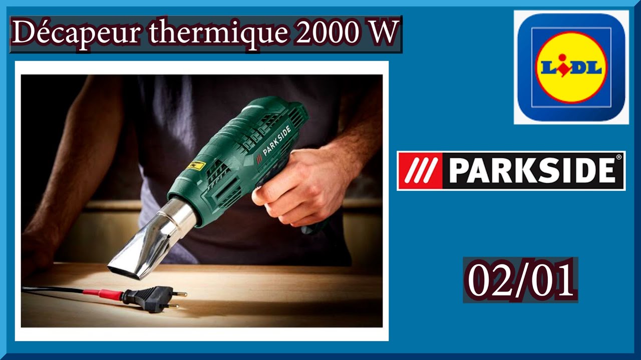 PARKSIDE® Décapeur thermique »PHLGD 2000B2«, 2 000 W