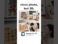 end-of-year gift idea: tiny desk minis made from class photos for families who already