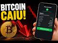 Oportunidade? Bitcoin Despencou!