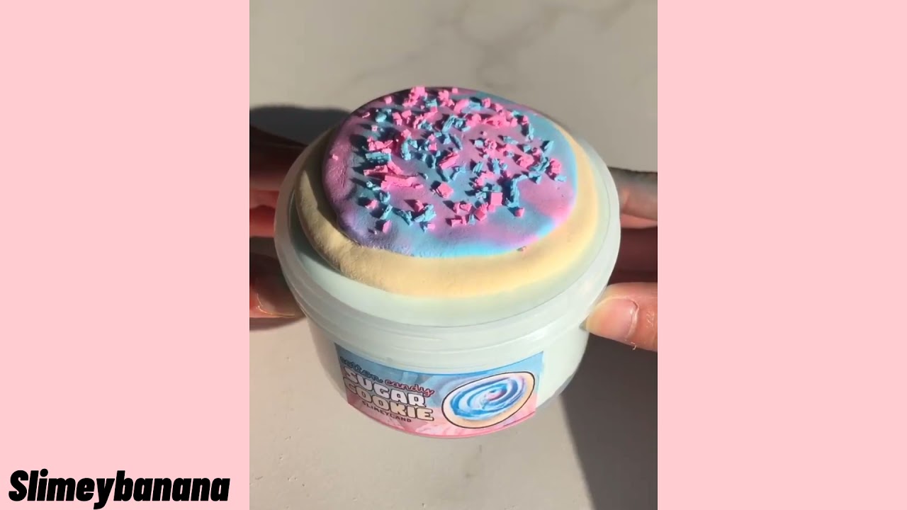 Satisfying Slime Asmr Compilation (clay slime mixing )