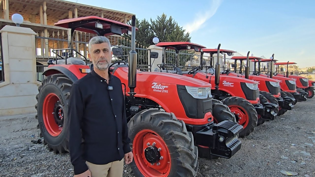 جرارات زراعية حديثة موديل 2025 بجميع الأحجام شاهد الفيديو وحط لايك واشترك ❤️✌️