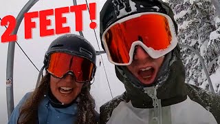 2 Feet of Powder at Aspen Highlands!
