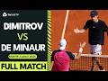 When De Minaur RACED Past Grigor Dimitrov 😨 | FULL Monte-Carlo 2025 Quarter-Final