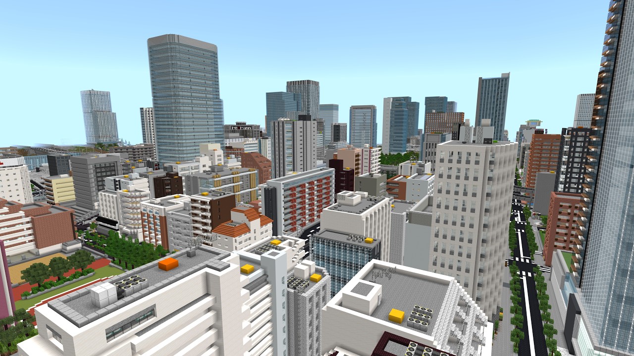 [マイクラ 統合版 ] 昔の建築を見ながらワールド観光【＃1】