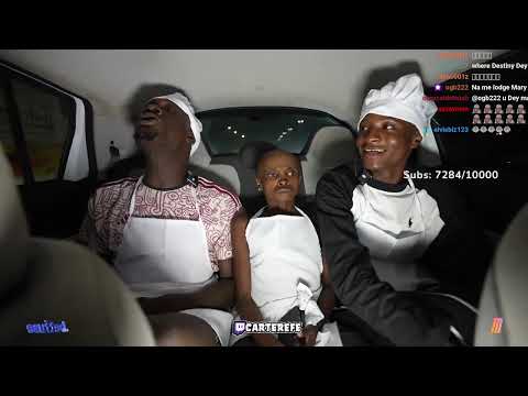 Carter Efe Cooks For Peller and His Team (FULL STREAM)