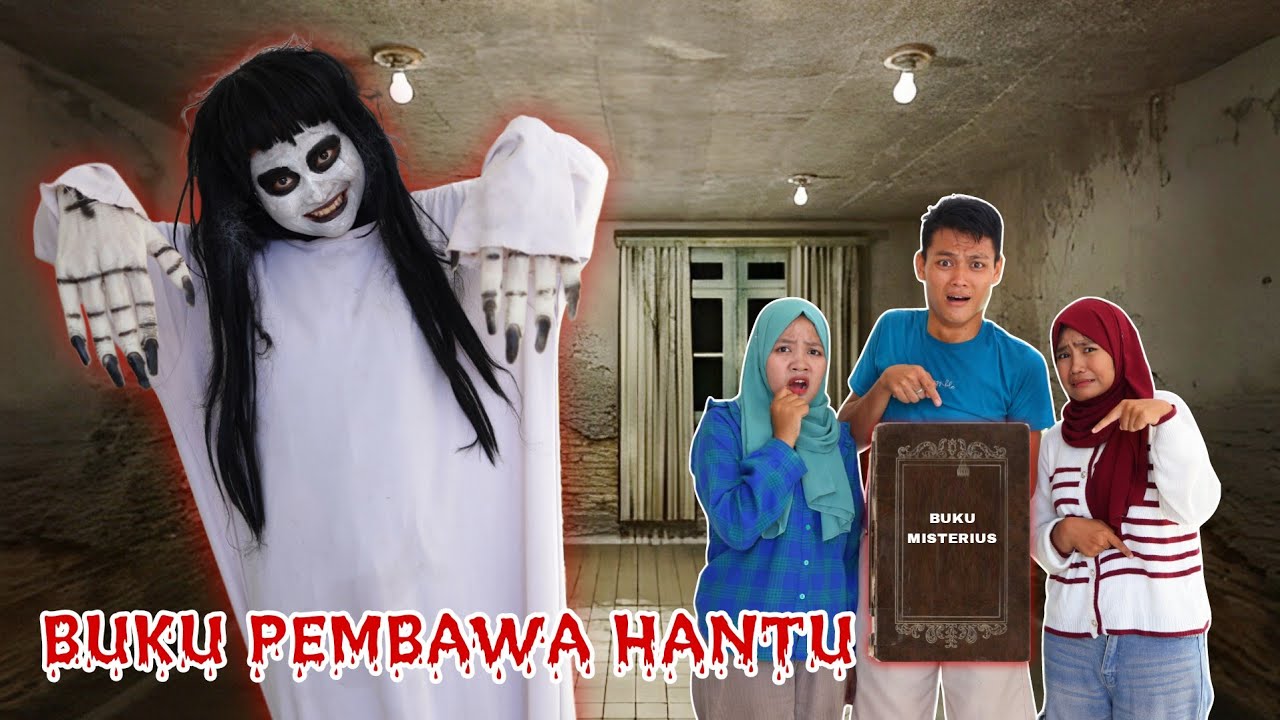 GARA - GARA BUKU INI ADA HANTU DI RUMAHKU | CHIKAKU CHANNEL
