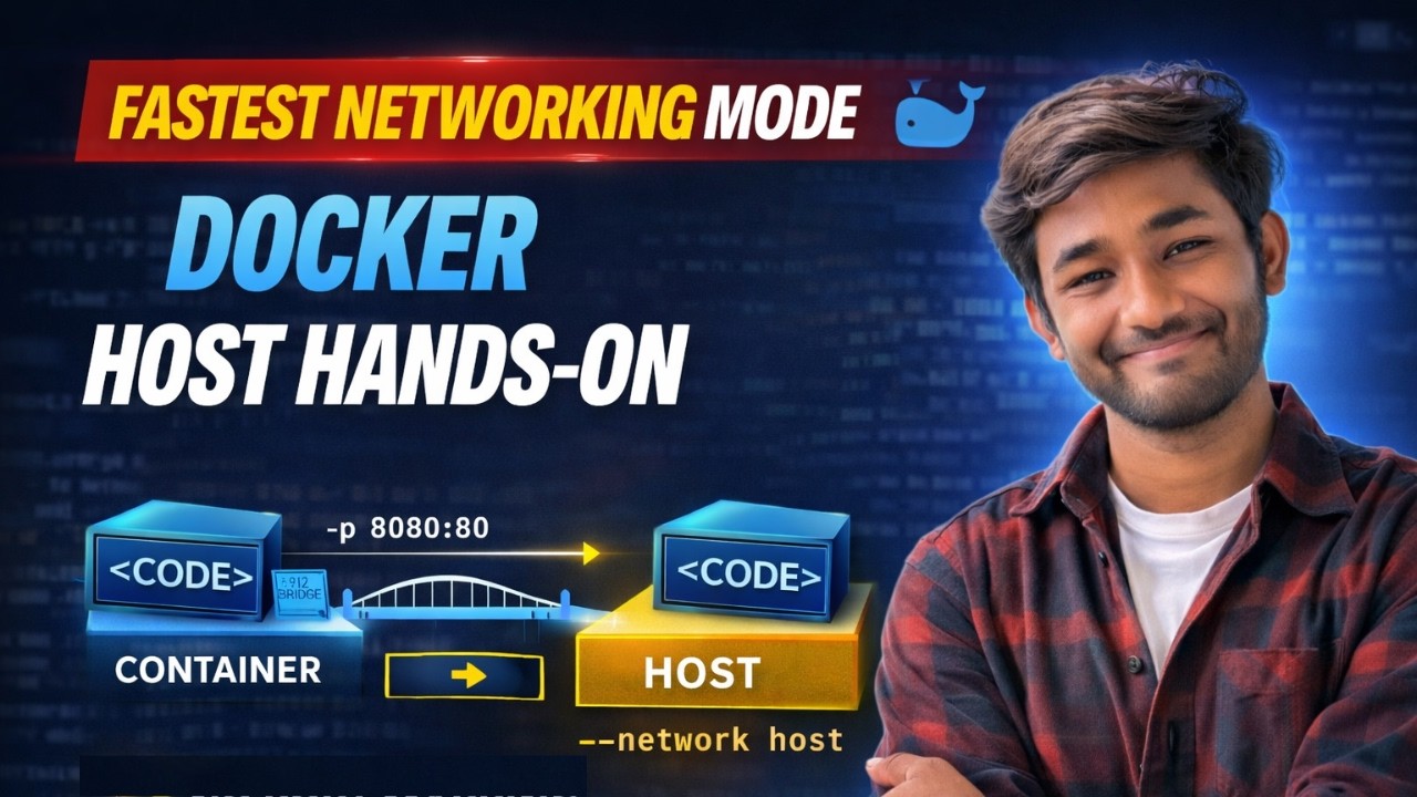 Docker Host Network Hands-on 🐳 | Fastest Networking Mode Explained ...